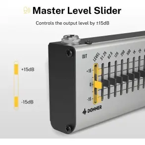 Pedal Equalizador Donner EC1219
