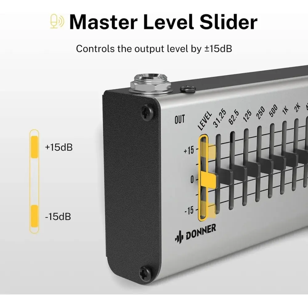 Pedal Equalizador Donner EC1219