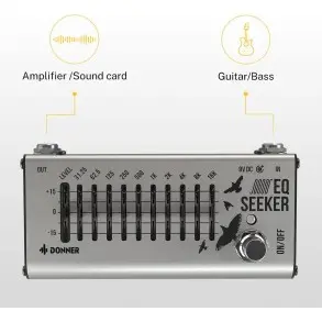 Pedal Equalizador Donner EC1219