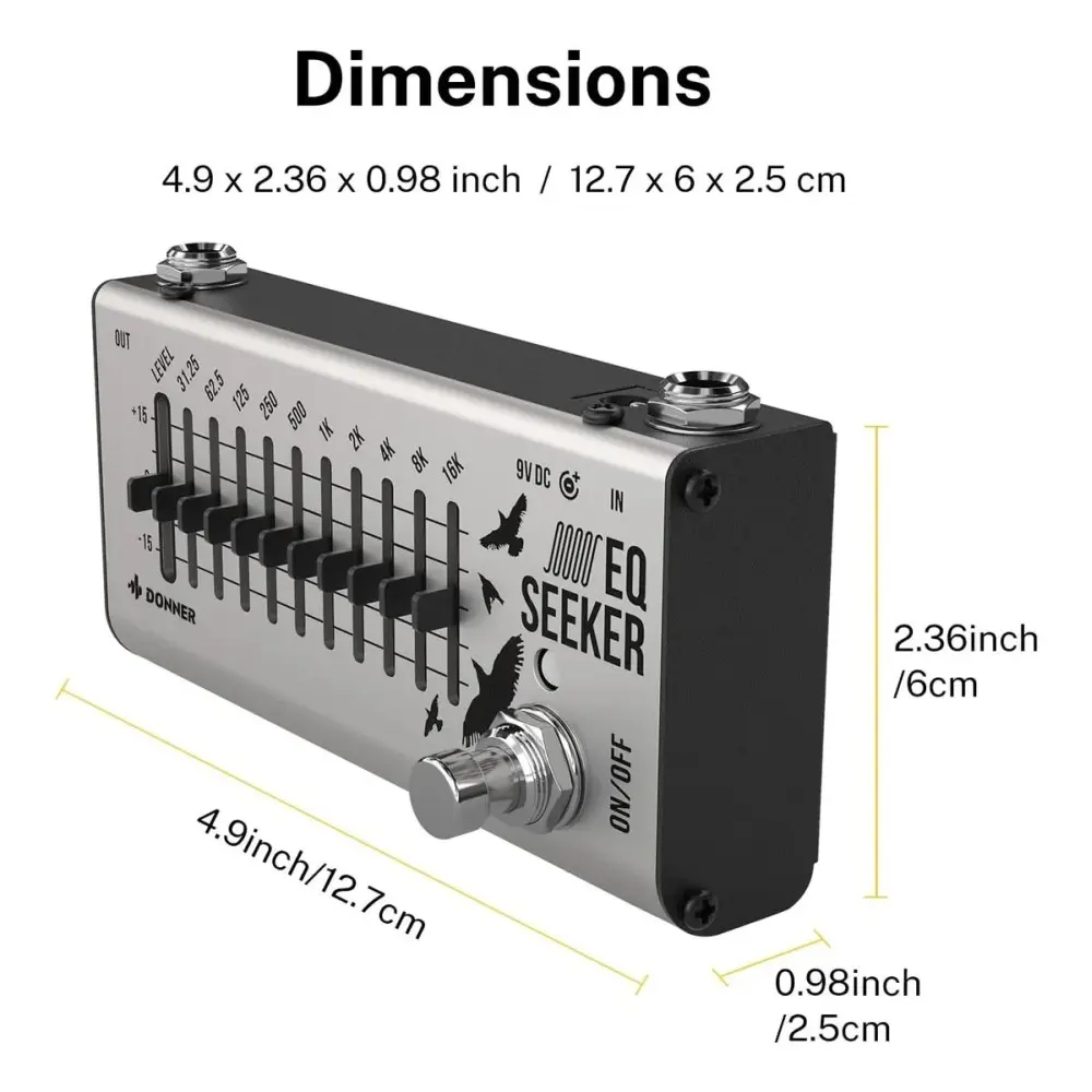 Pedal Equalizador Donner EC1219