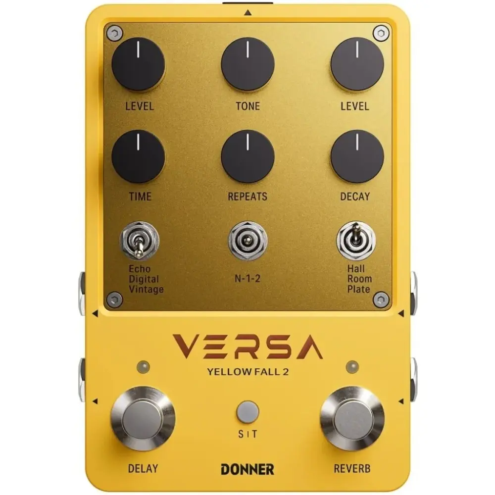 Pedal De Efecto Delay Reverb Donner EC6926