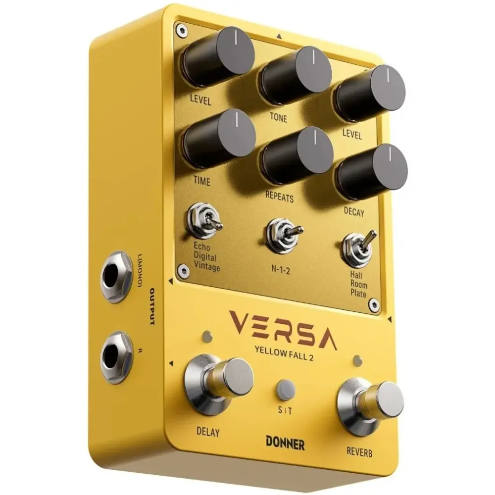 Pedal De Efecto Delay Reverb Donner EC6926