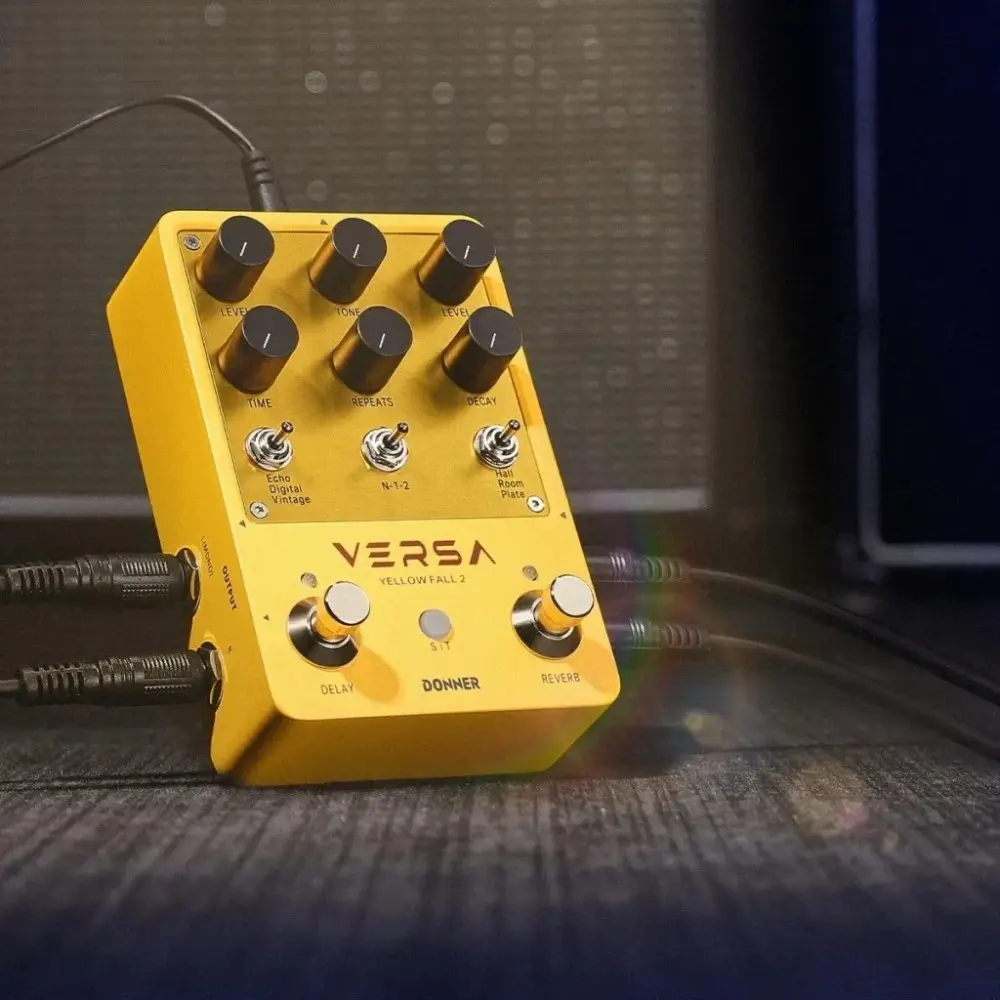 Pedal De Efecto Delay Reverb Donner EC6926
