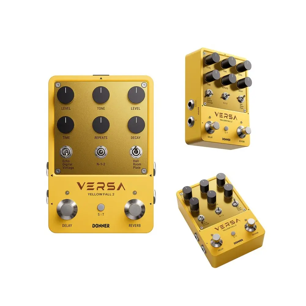 Pedal De Efecto Delay Reverb Donner EC6926