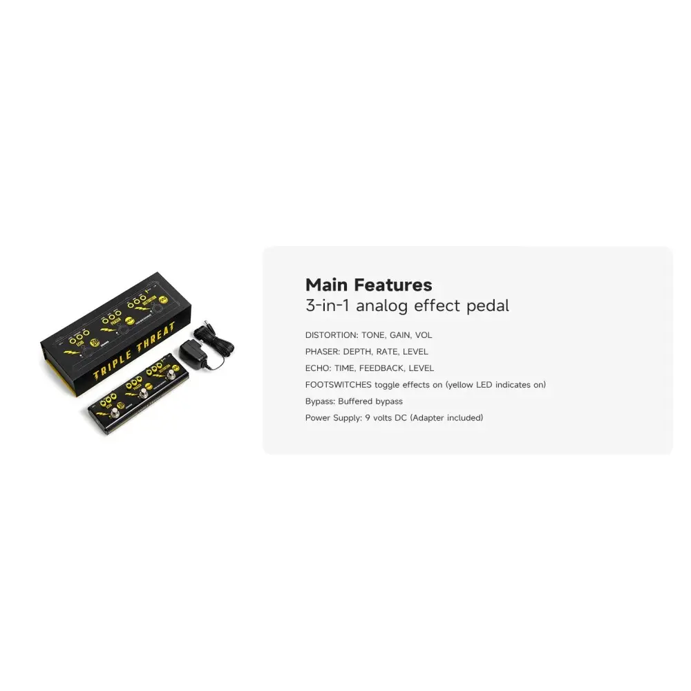 Pedal Multiefectos Donner EC6793