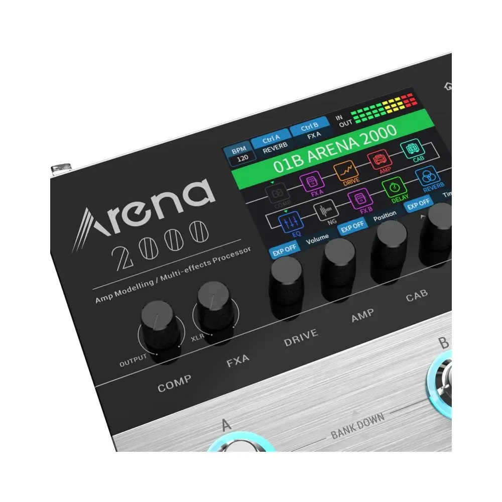 Pedalera Multiefecto Donner EC1790