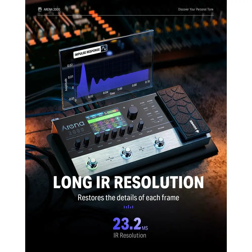 Pedalera Multiefecto Donner EC1790