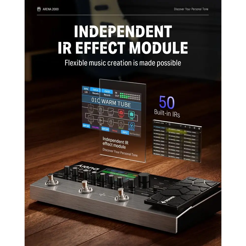 Pedalera Multiefecto Donner EC1790
