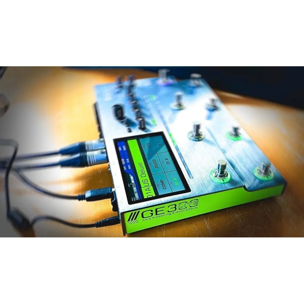 Pedalera Multi Efectos Mooer GE300 Lite Grey