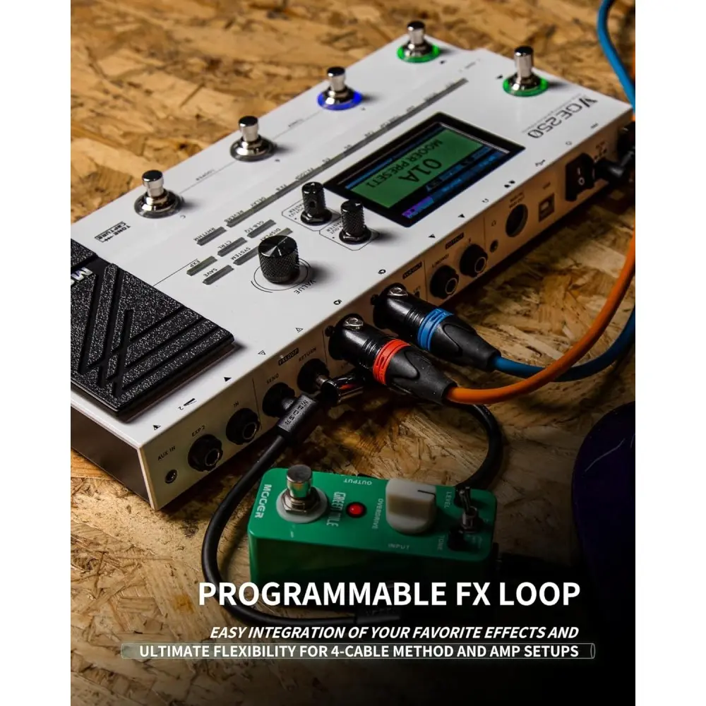 Pedalera Multi Efectos Mooer GE250