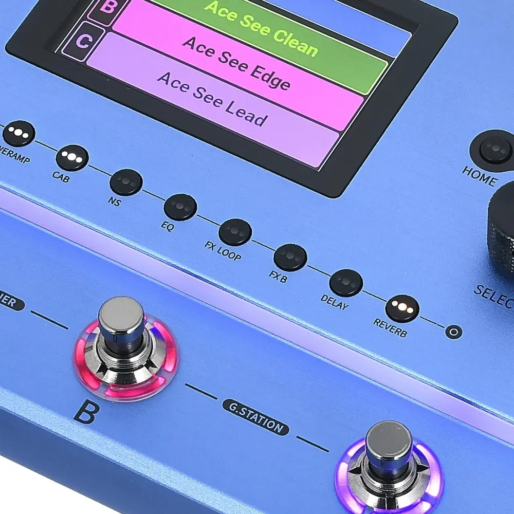 Pedalera Multi Efectos Mooer GE200 Pro Li