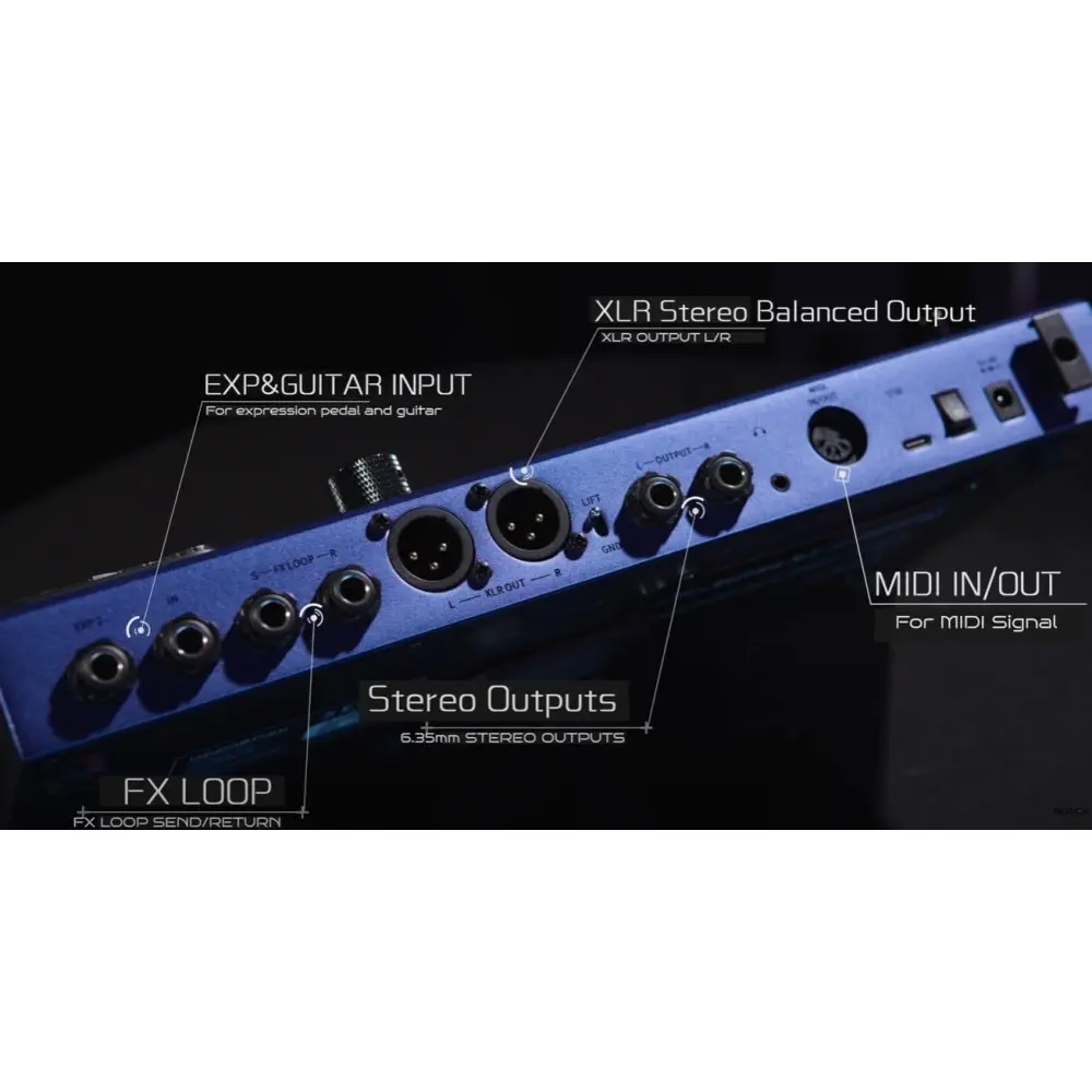 Pedalera Multi Efectos Mooer GE200 Pro Li