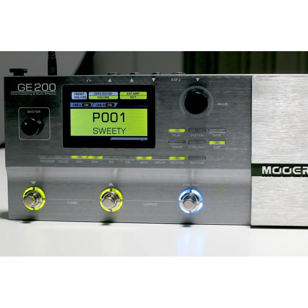 Pedalera Multi Efectos Mooer GE200
