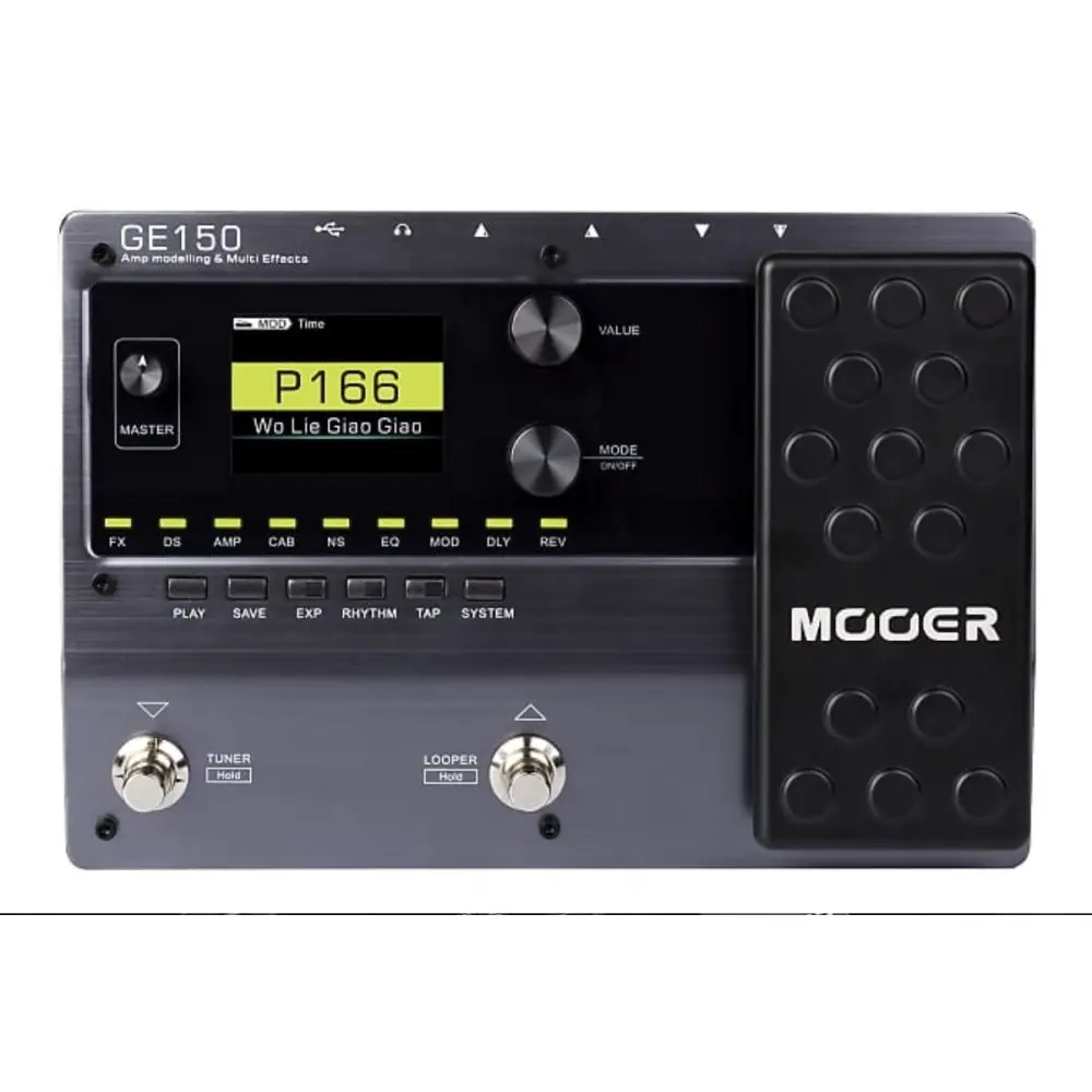 Pedalera Multi Efectos Mooer GE150