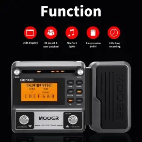 Pedalera Multi Efectos Mooer GE100