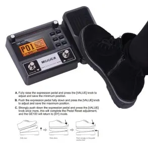 Pedalera Multi Efectos Mooer GE100