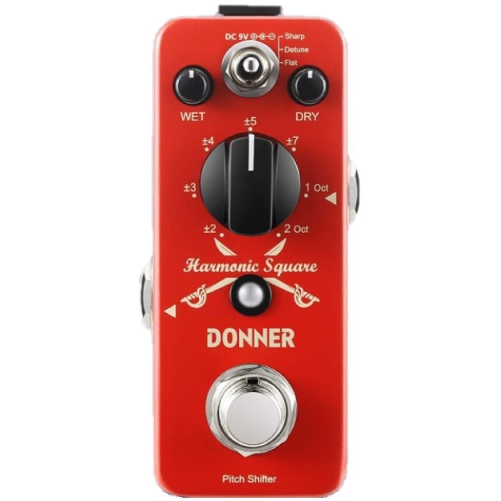 Pedal De Efecto Harmonic Octavador Squier Donner EC966