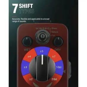 Pedal De Efecto Harmonic Octavador Squier Donner EC966