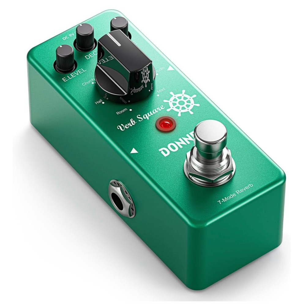 Pedal De Efecto Reverb x7 Donner EC965