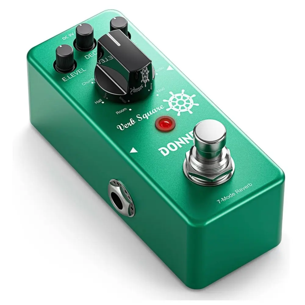 Pedal De Efecto Reverb x7 Donner EC965