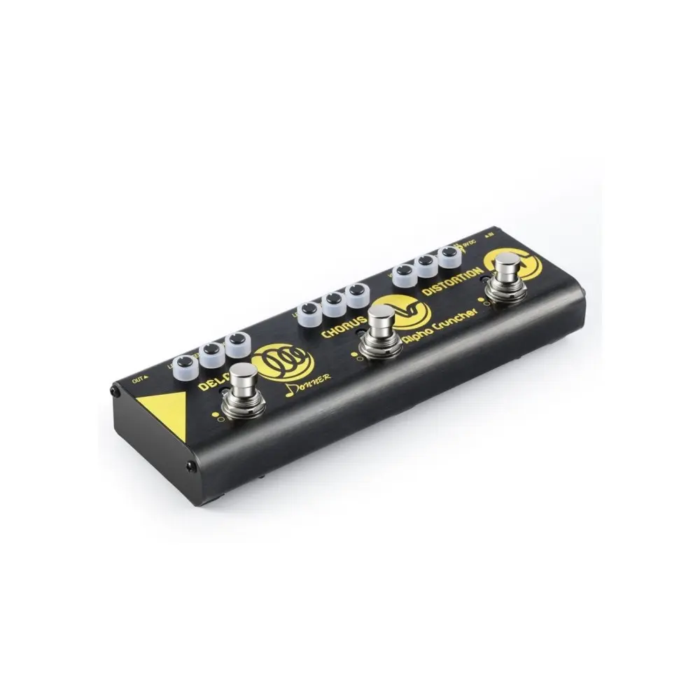 Pedal Multiefecto Delay Chorus Distortion Donner EC962