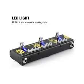 Pedal Multiefecto Delay Chorus Distortion Donner EC962