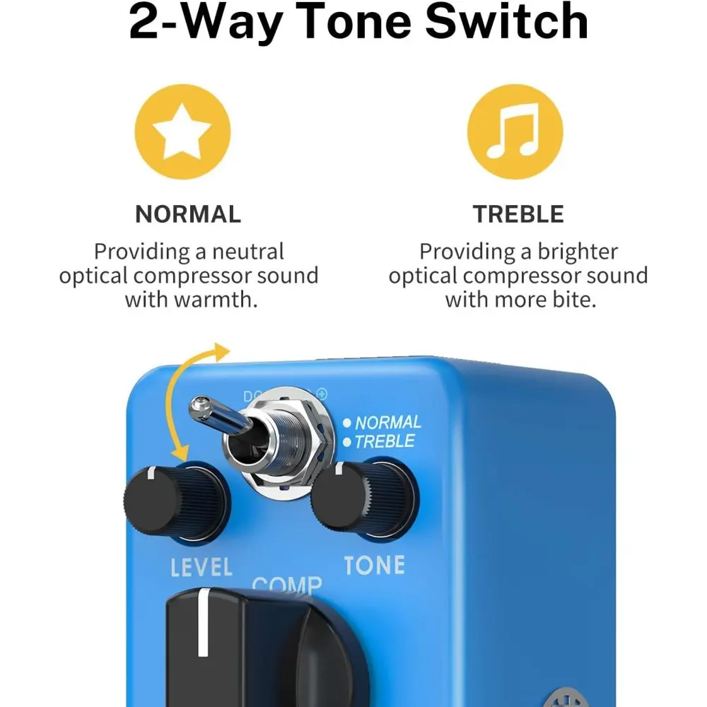 Pedal De Efecto Compressor Donner EC888