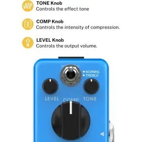 Pedal De Efecto Compressor Donner EC888