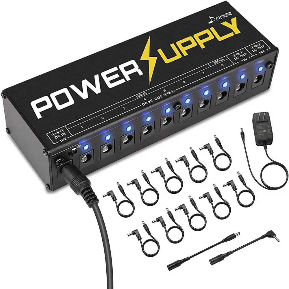 Fuente De Alimentacion para pedales Donner EC812