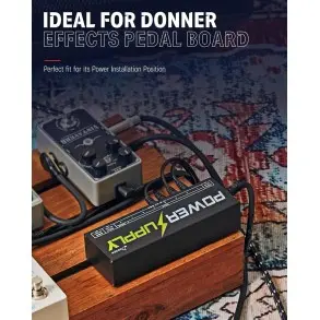 Fuente De Alimentacion para pedales Donner EC812