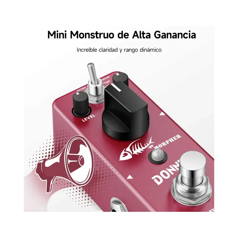 Pedal De Efecto Distortion Donner EC742