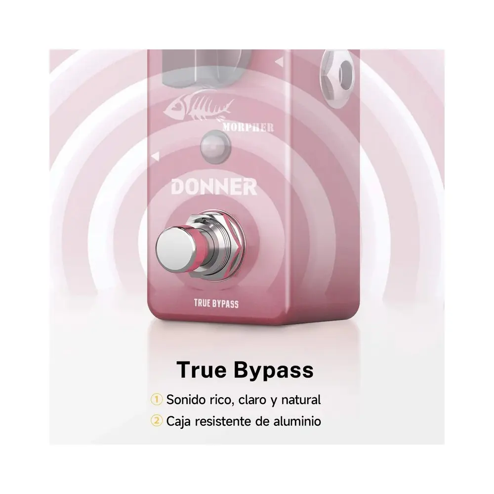 Pedal De Efecto Distortion Donner EC742