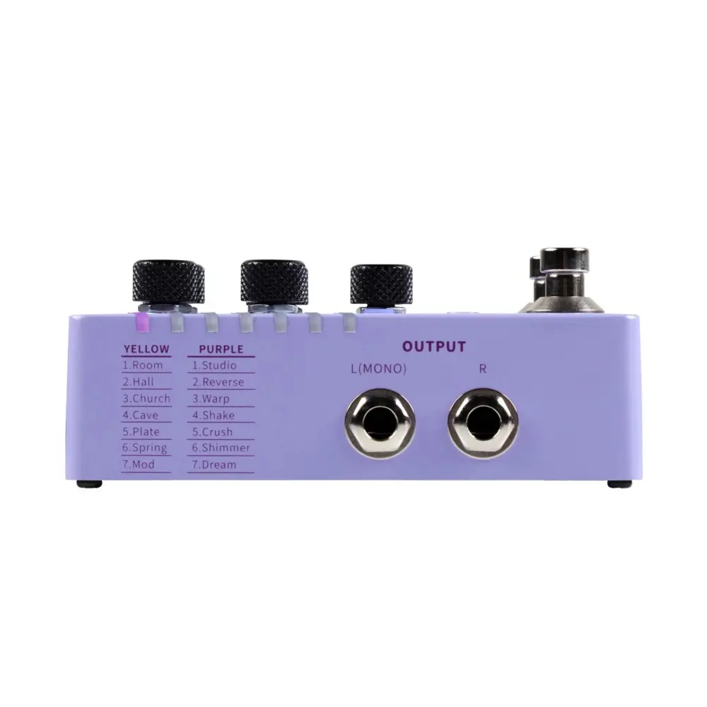Pedal Efectos Reverb Mooer R7 REVERB X2