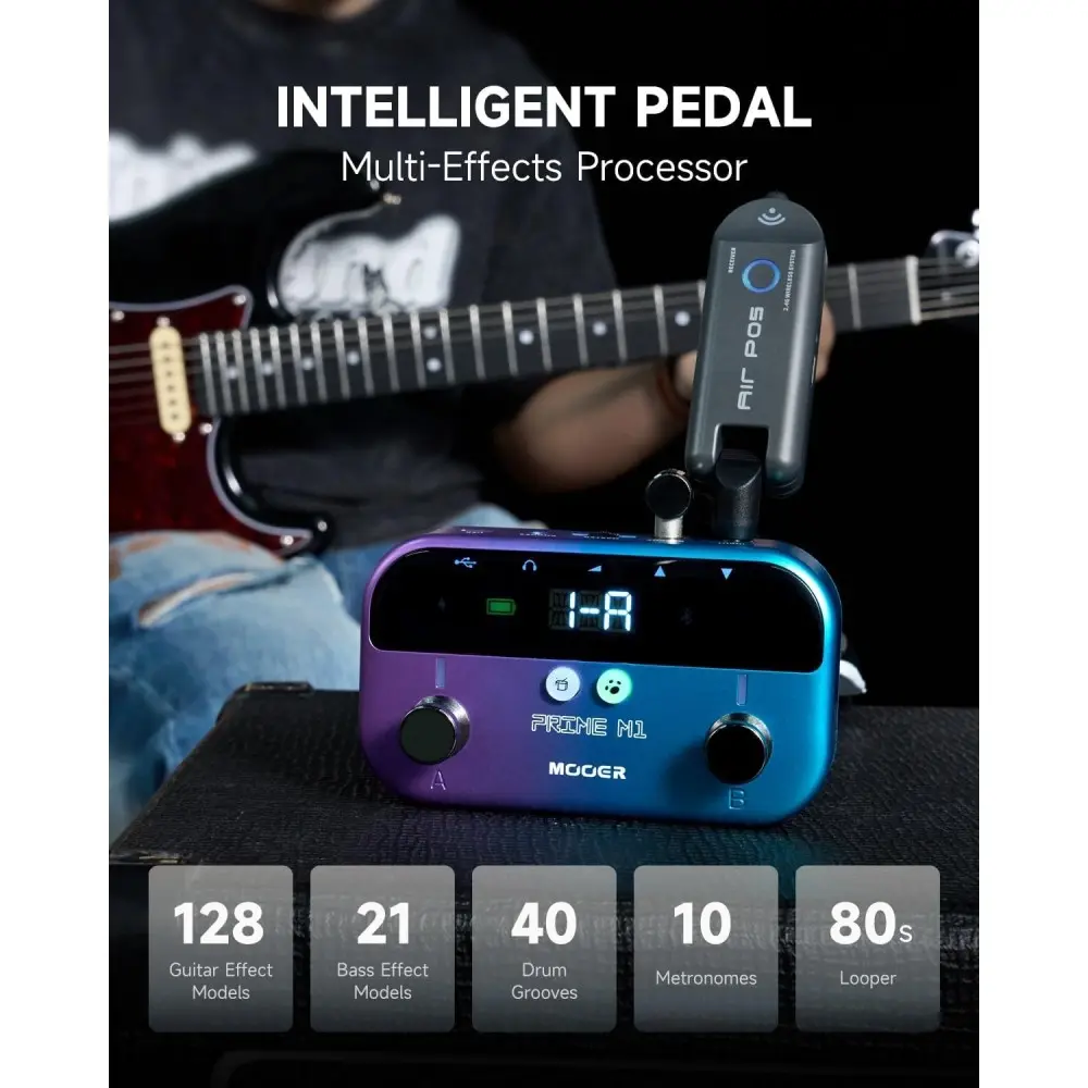 Pedalera Multi Efectos Mooer Prime M1 FLOOR