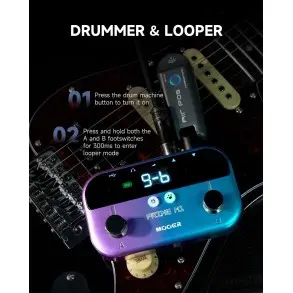 Pedalera Multi Efectos Mooer Prime M1 FLOOR