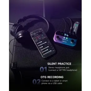 Pedalera Multi Efectos Mooer Prime M1 FLOOR