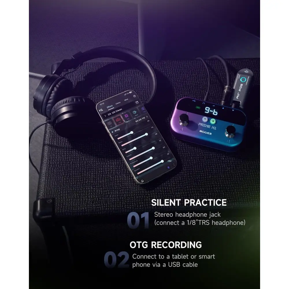 Pedalera Multi Efectos Mooer Prime M1 FLOOR