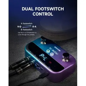 Pedalera Multi Efectos Mooer Prime M1 FLOOR