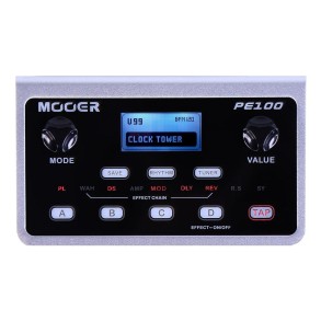 Pedalera Multi Efectos Mooer PE100