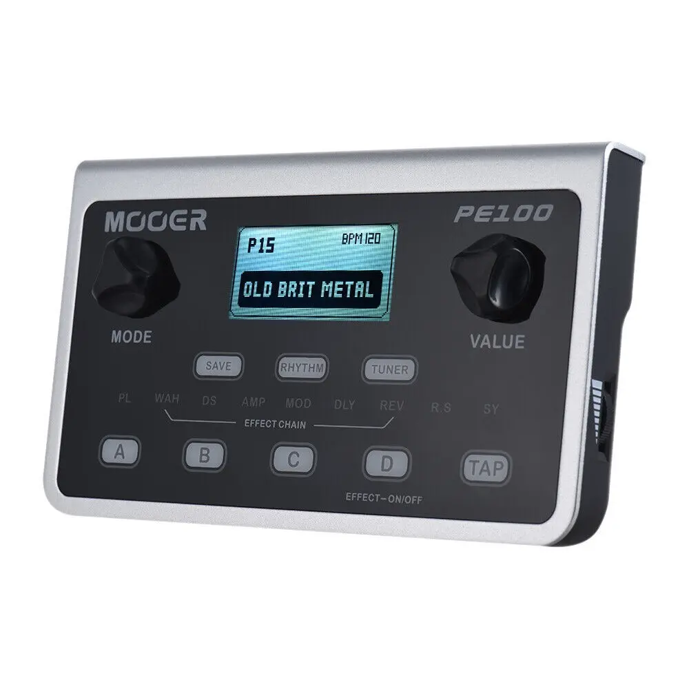 Pedalera Multi Efectos Mooer PE100
