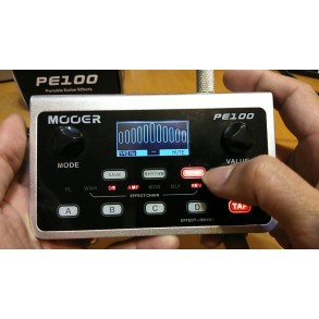 Pedalera Multi Efectos Mooer PE100