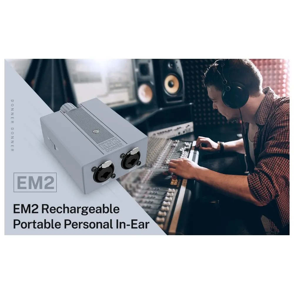 Amplificador de Auriculares Stereo Donner EC1302