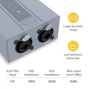 Amplificador de Auriculares Stereo Donner EC1302