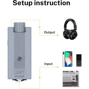Amplificador de Auriculares Mono Donner EC1301