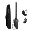 Guitarra Electroacustica de Viaje Negra Donner EC1782