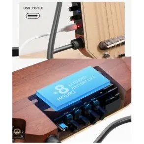 Guitarra Electroacustica de Viaje Donner EC6866