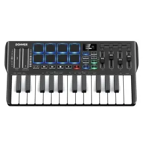 Controlador Midi Pro 25 Teclas Donner EC6783