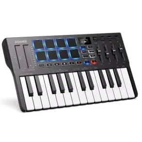 Controlador Midi Pro 25 Teclas Donner EC6783