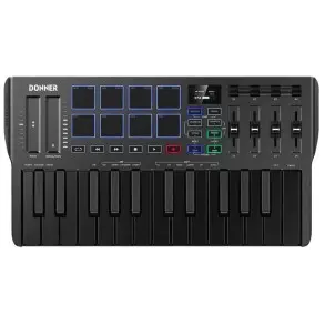Controlador Midi 25 Teclas Donner EC3360