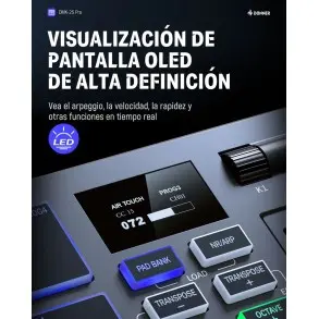 Controlador Midi 25 Teclas Donner EC3360